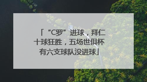 “C罗”进球，拜仁十球狂胜，五场世俱杯有六支球队没进球