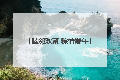 睦邻欢聚 粽情端午