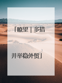 瞭望｜多措并举稳外贸