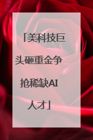 美科技巨头砸重金争抢稀缺AI人才