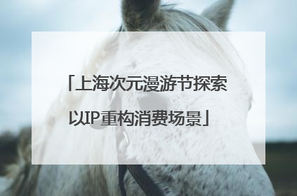 上海次元漫游节探索以IP重构消费场景