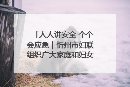人人讲安全 个个会应急｜忻州市妇联组织广大家庭和妇女群众走进忻州市消防救援支队参观啦！