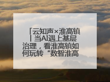 云知声×淮高镇丨当AI遇上基层治理，看淮高镇如何玩转“数智淮高”新花样