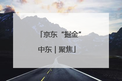 京东“掘金”中东｜聚焦
