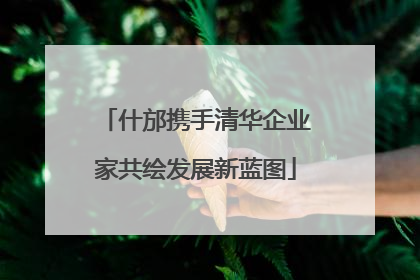什邡携手清华企业家共绘发展新蓝图