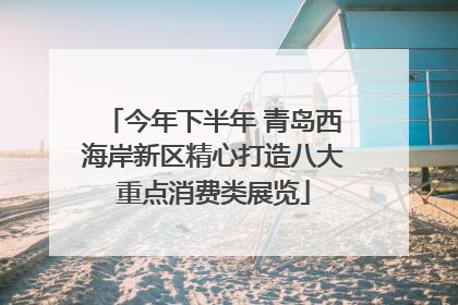 今年下半年 青岛西海岸新区精心打造八大重点消费类展览