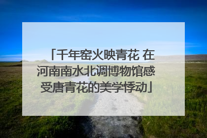 千年窑火映青花 在河南南水北调博物馆感受唐青花的美学悸动