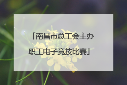 南昌市总工会主办职工电子竞技比赛