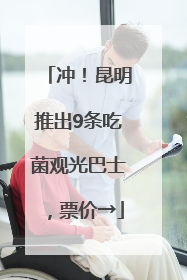 冲！昆明推出9条吃菌观光巴士，票价→