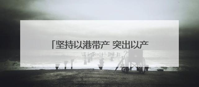 坚持以港带产 突出以产兴城 兰州陆港加快推进一体化融合高质量发展