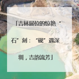 吉林展位的惊艳“石”刻：“砚”遇深圳，吉韵流芳