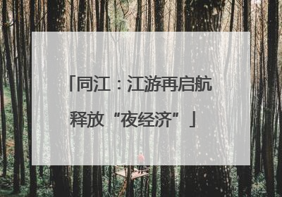 同江：江游再启航 释放“夜经济”
