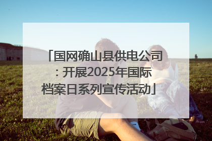 国网确山县供电公司：开展2025年国际档案日系列宣传活动
