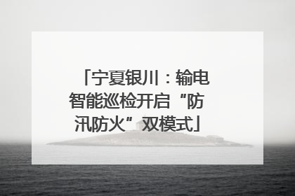 宁夏银川：输电智能巡检开启“防汛防火”双模式