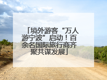 境外游客“万人游宁波”启动！百余名国际旅行商齐聚共谋发展