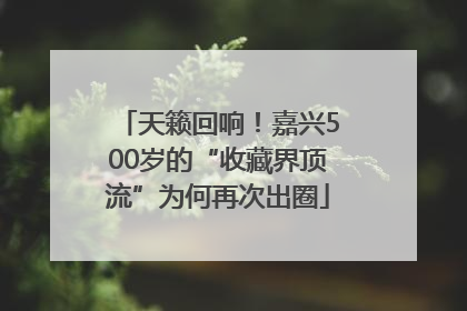 天籁回响！嘉兴500岁的“收藏界顶流”为何再次出圈
