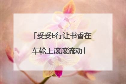 妥妥E行让书香在车轮上滚滚流动