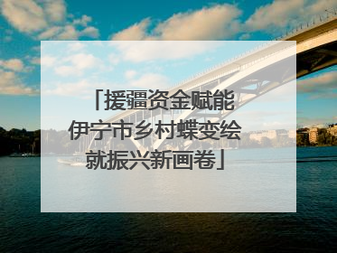 援疆资金赋能 伊宁市乡村蝶变绘就振兴新画卷