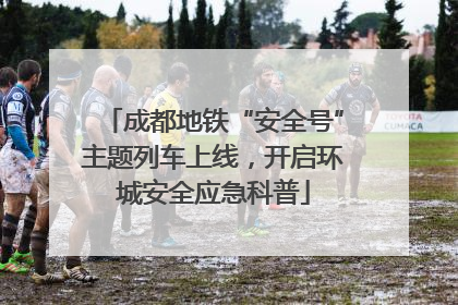 成都地铁“安全号”主题列车上线，开启环城安全应急科普