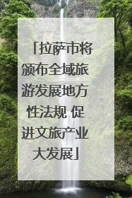 拉萨市将颁布全域旅游发展地方性法规 促进文旅产业大发展