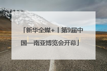 新华全媒+丨第9届中国—南亚博览会开幕