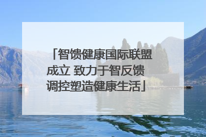 智馈健康国际联盟成立 致力于智反馈调控塑造健康生活