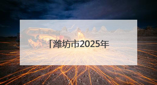 潍坊市2025年汛期气候趋势预测发布 预计夏季全市平均降水量较常年偏多1～2成