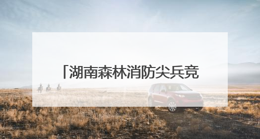 湖南森林消防尖兵竞逐技能巅峰 长沙市林业局获团体一等奖