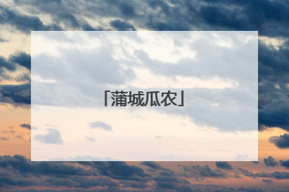 蒲城瓜农