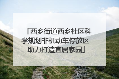 西乡街道西乡社区科学规划非机动车停放区 助力打造宜居家园