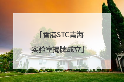 香港STC青海实验室揭牌成立