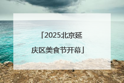 2025北京延庆区美食节开幕