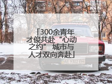 300余青年才俊共赴“心动之约” 城市与人才双向奔赴